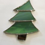 Christmas Tree Ornament - Stained Glass - Lee Klade