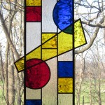Circles and Squares: Bolt - Stained Glass - Prairie Style - Lee Klade
