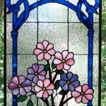 Flowers in the Window - Stained Glass - Lee Klade