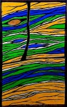 Hot Geo - Fissure - Stained Glass - Lee Klade