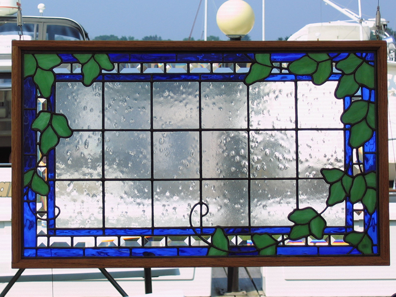 Ivy on Glass - Stained Glass - Lee Klade