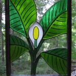 Mathilda (Peace Lily) - Stained Glass - Lee Klade
