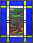 The Creek (framed) - Stained Glass - Lee Klade