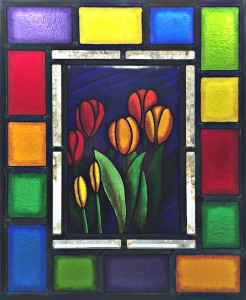 Tulips - Stained Glass - Lee Klade