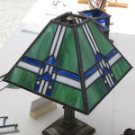 Prairie Style Lamp - Stained Glass - Lee Klade